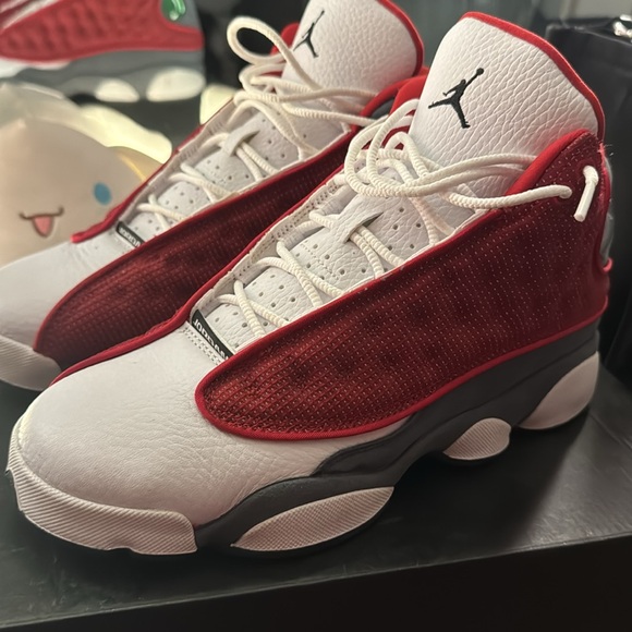 Jordan 13’s red and white/ grey - Picture 1 of 7